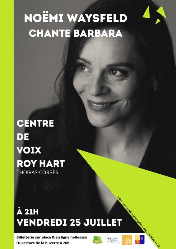 Noëmi Waysfeld chante Barbara