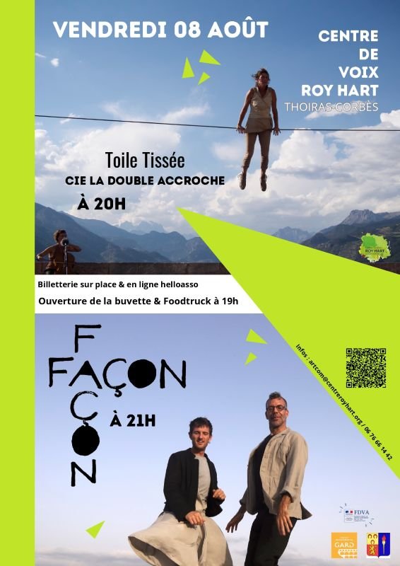 Soirée double programme - Centre de Voix Roy Hart