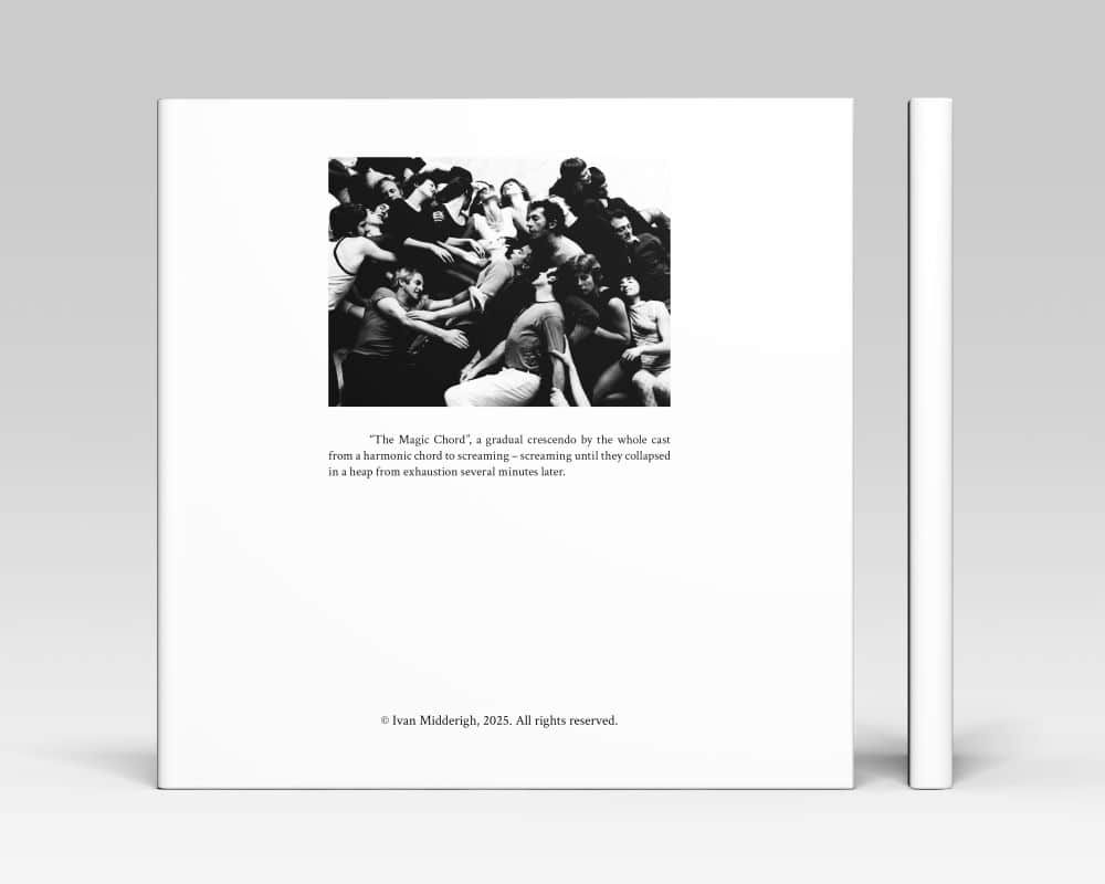 Photobook Roy Hart Theatre, Ivan Midderigh