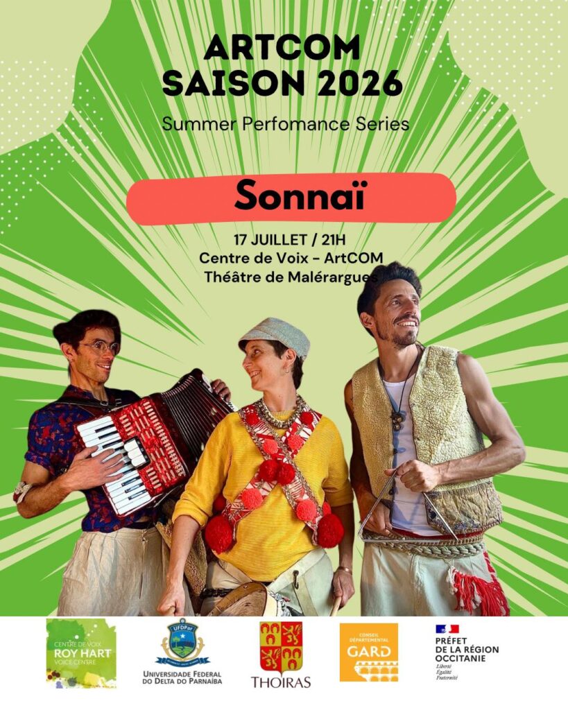 Concert "Sonnaî" vendredi 17 juillet 2026 à 21h au Centre de Voix Roy Hart à Malérargues.